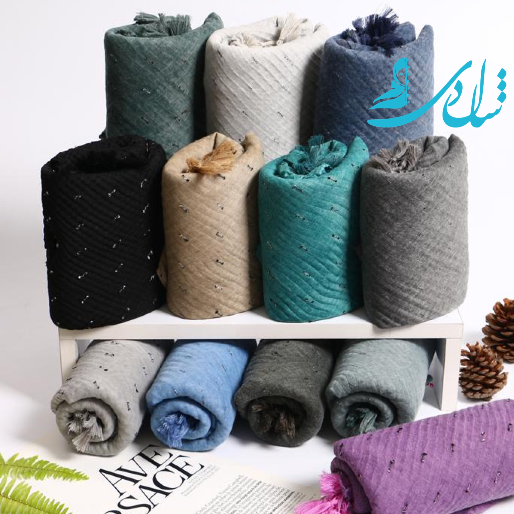 IMG_0261 شال پلیسه وارداتی